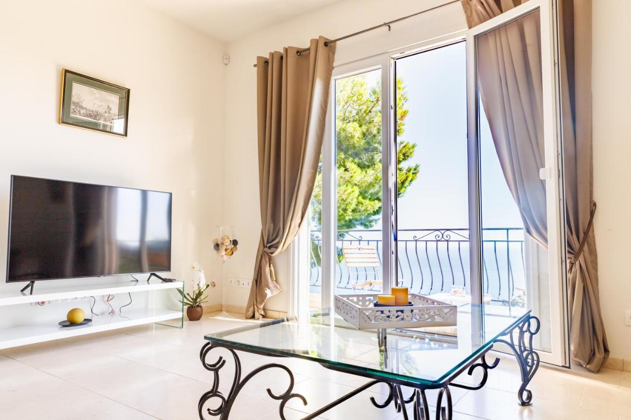 Villa La Florentina, Sea-side apartment between Nice&Monaco Villefranche-sur-Mer Exterior foto